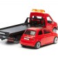 Bburago 18-31402 Set De Joaca Trucker cu Modelul Fiat