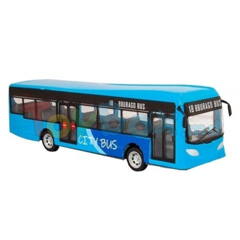 Bburago 18-32102 Автомодель Bburago City bus Синий автобус