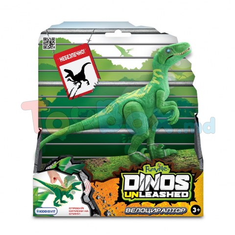 Dinos Unleashed 31123v Jucarie Velociraptor Interactiv Walking and Talking