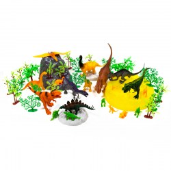 Fun Banka 101759-ua Set cu Mini Figurine Dinozauri Fun Banka 45 El.