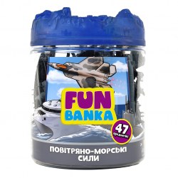 Fun Banka 320001-ua Set cu Mini Figurine Fortele Aeriene Fun Banka 47 El.