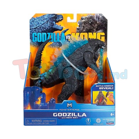 Godzilla vs. Kong 35302 Игровой набор Годзилла с тепловой волной, 15cm