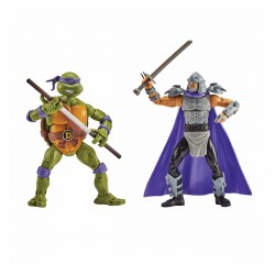 TMNT 81279  Набор фигурок черепахи-ниндзя Donatello vs Shredder 15 см с суставами