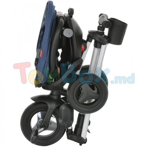 Bicicletă copii Qplay Nova Plus Rubber, Blue