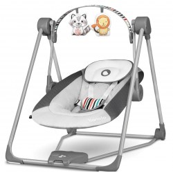 Leagăn pentru bebeluși Lionelo Otto Cozy Grey