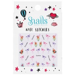 Snails SNAE024 Наклейки для ногтей Flamingo
