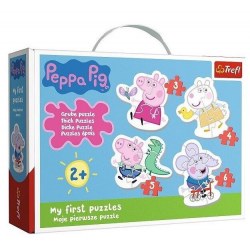 Trefl 36086 Puzzle 4in1 Baby Classic Lovely Peppa Pig