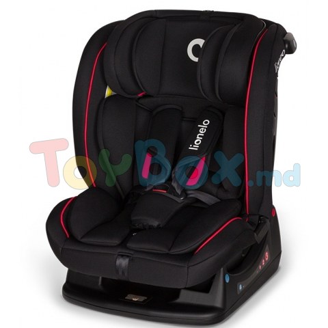 Детское автокресло Lionelo Aart Black Carbon Red