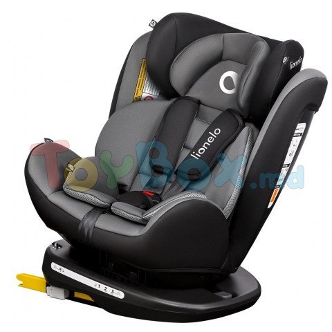 Scaun auto Lionelo Bastiaan Grey  Black