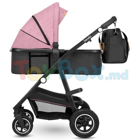 Carucior Lionelo Amber 2in1 Pink Rose