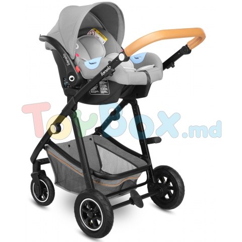 Коляска Lionelo Amber 3in1 Grey Stone
