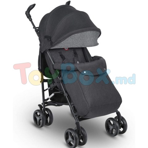 Carucior Lionelo Irma Black/Dark Grey