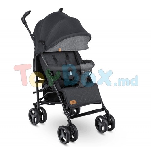 Carucior Lionelo Irma Black/Dark Grey