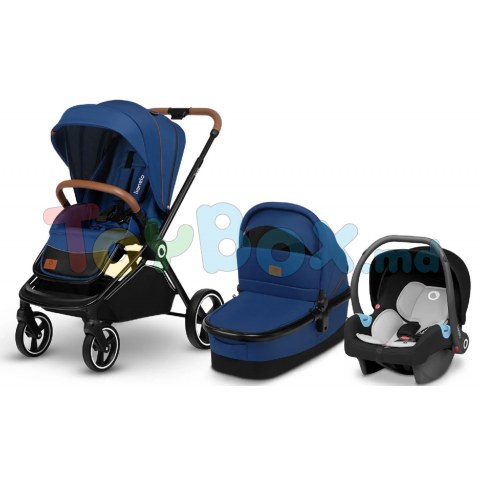Carucior Lionelo Mika 3in1 Blue Navy
