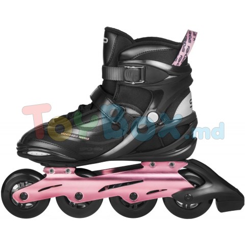 Роликовые коньки Spokey Preto Pink 37 (929418)