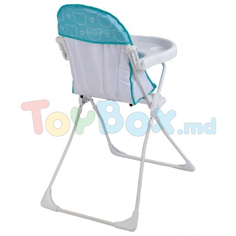 Стульчик для кормления Incanto Egoza Мишутка (ST-0008/2) Light Turquoise