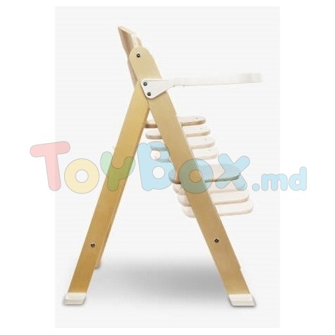 Scaun de masa Lionelo Floris White Natural