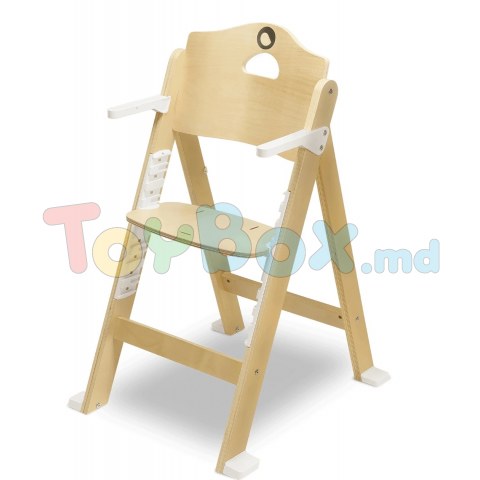 Scaun de masa Lionelo Floris White Natural