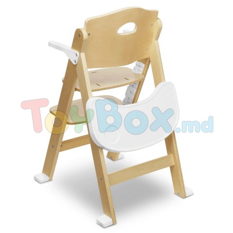 Scaun de masa Lionelo Floris White Natural