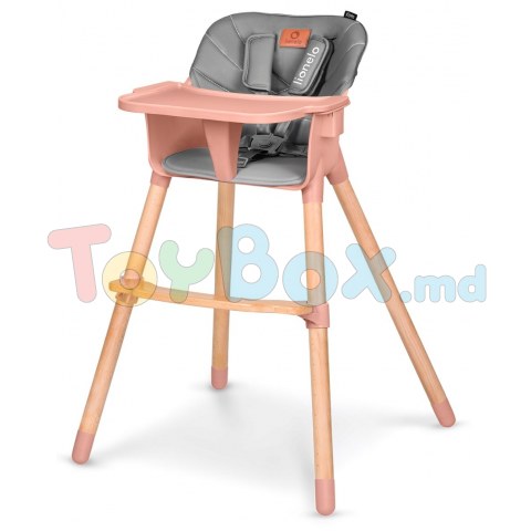 Стульчик для кормления Lionelo Koen Pink Rose