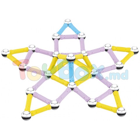 Blocki KBM104 Set de constructie magnetic 75 el.