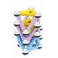 Blocki KBM104 Set de constructie magnetic 75 el.