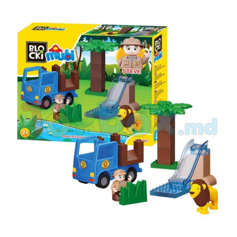 Blocki Mubi MU5001 Set blocuri constructie Aventura in Jungla