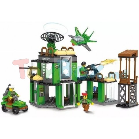 Blocki My Army KB0912 Set de constructie Baza militara 251 el.