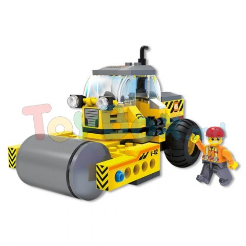 Blocki My City KB0224 Set de constructie Compactor de asfalt 115 el.