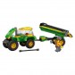Blocki Myfarm KB0313 Set de constructie Tractor cu remorca