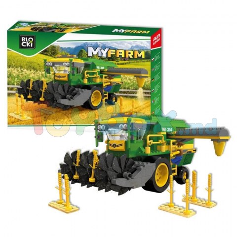 Blocki Myfarm KB0314 Set de constructie Combina agricola 371 el.