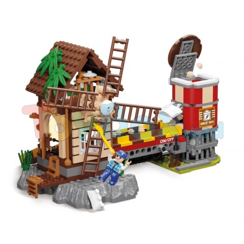 Blocki Myfarm KB0350 Set de constructie Moara de vant