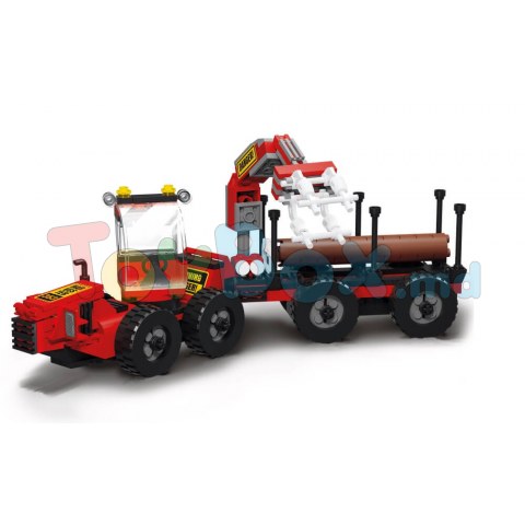 Blocki Myfarm KB0353 Set de constructie Camion Forestier