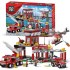Blocki Myfirebrigade KB0820 Конструктор Пожарная станция 841 эл.