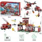 Blocki Myfirebrigade KB0820 Set de constructie Statie de Pompieri 841 el.