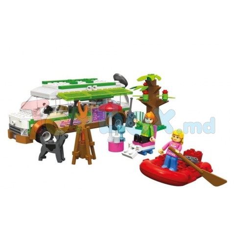Blocki Mygirls KB0112 Set de constructie Casa de vacanta pe roti