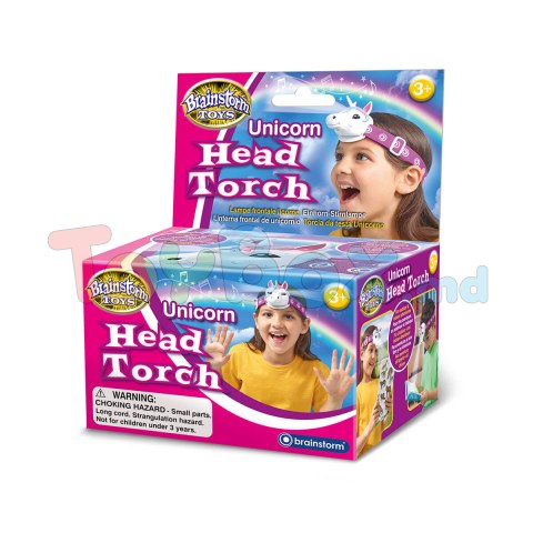 Brainstorm Toys E2074 Налобный фонарик Сказочный единорог (свет, звук)