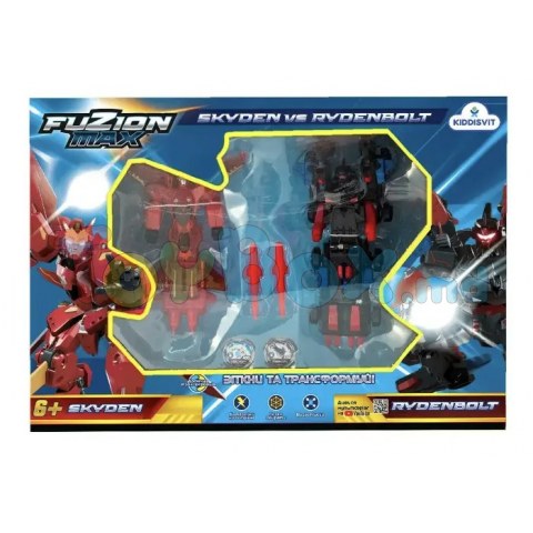 Fuzion Max 54021 Set de joaca Transformers SKYDEN vs RYDENBOLT