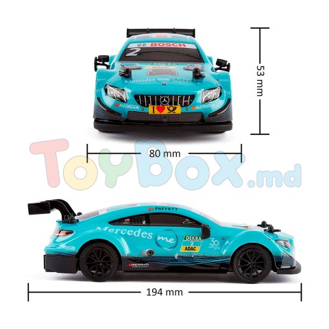 Ks Drive 124RMBL Masina cu RC Mercedes AMG C63 DTM (1:24, 2.4Ghz, albastru)
