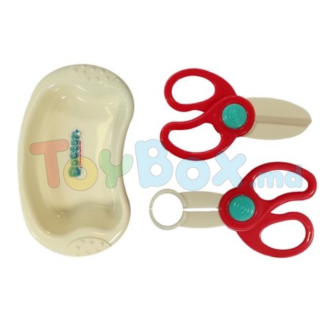 Leantoys 4292 Set de joaca Medic in valiza Turquoise Suitcase Little doctor