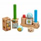 Lucy And Leo 9-LL217 Joc-puzzle din lemn Pisicile Jucause cu sabloane