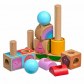 Lucy And Leo 9-LL218 Joc-puzzle din lemn cu sabloane Emotii