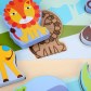 Lucy And Leo 9-LL224 Puzzle din lemn Animale Safari, 7 piese