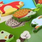 Lucy And Leo 9-LL225 Puzzle din lemn Animale din padure, 7 piese