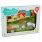 Lucy And Leo 9-LL225 Puzzle din lemn Animale din padure, 7 piese