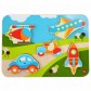 Lucy And Leo 9-LL229 Puzzle din lemn Vehicule, 6 piese