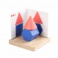 Lucy And Leo 9-LL293 Joc din lemn cu sabloane Geometria