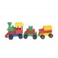 Paradiso Toys T00168 Set blocuri medii de construit in geanta, 200 elemete