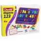 Quercetti 5213 Magneta 123 Магнитная доска с цифрами 64 эл.