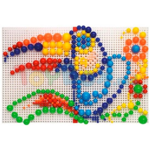 Quercetti 0851 Mozaic Fantacolor Modular 2, 300 el.